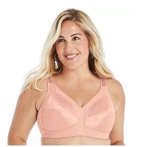 Playtex 18 HR Ultimate Shoulder Comfort Bra/Side & Back Smoothing NEW 46DD #4693